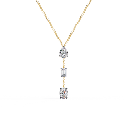 Thistle Diamond Necklace