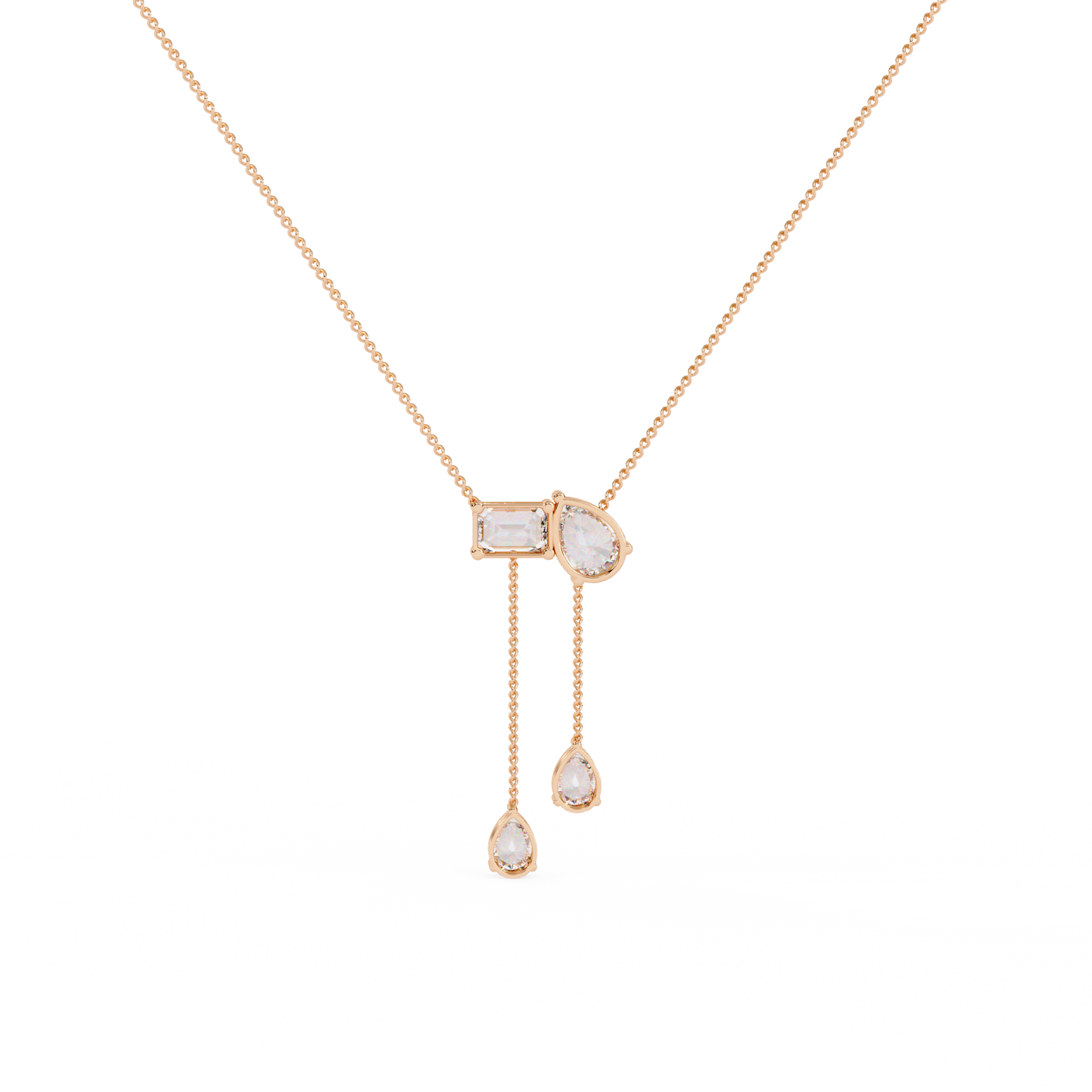 Sylva Diamond Necklace - Espira Gems
