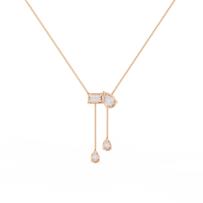 Sylva Diamond Necklace - Espira Gems