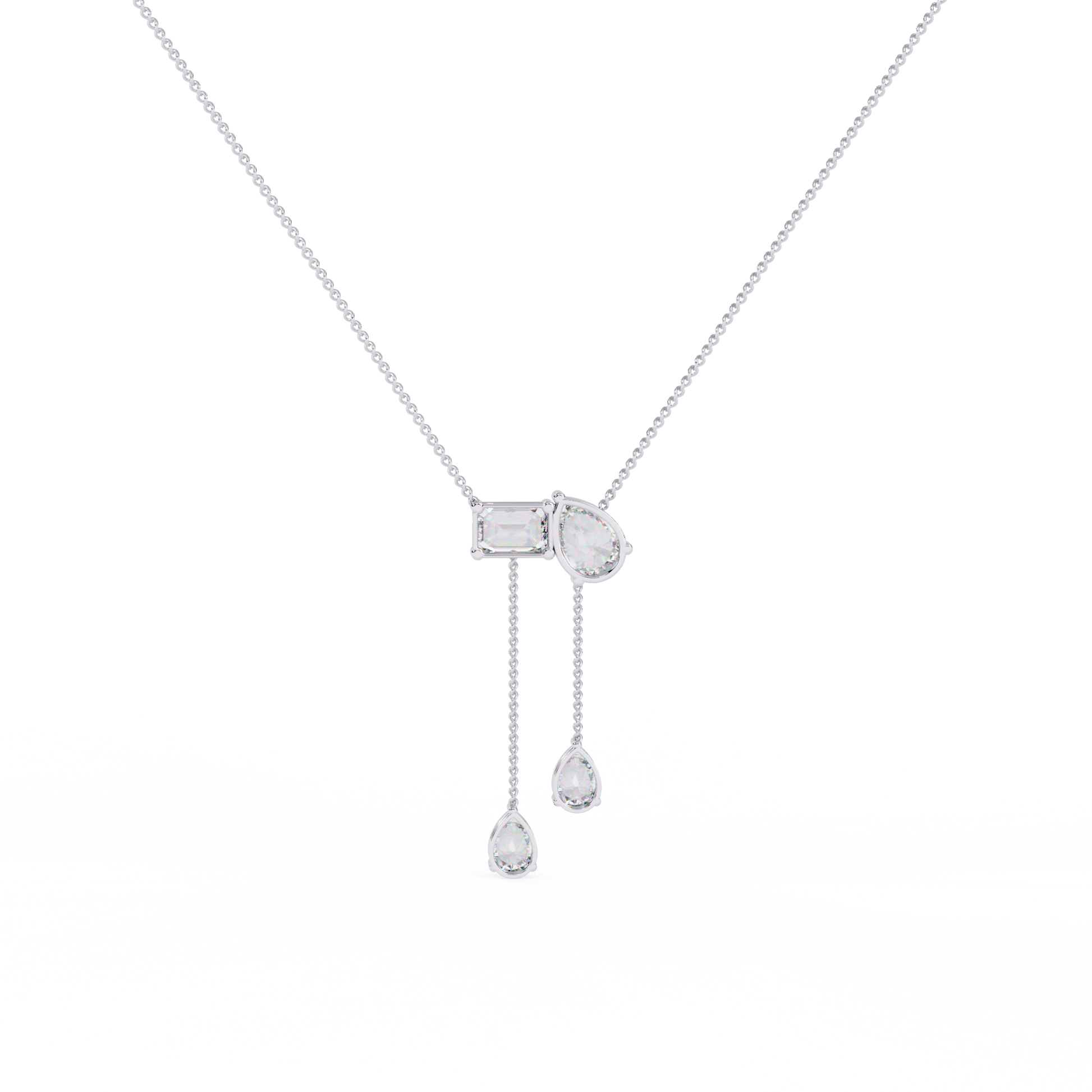 Sylva Diamond Necklace - Espira Gems