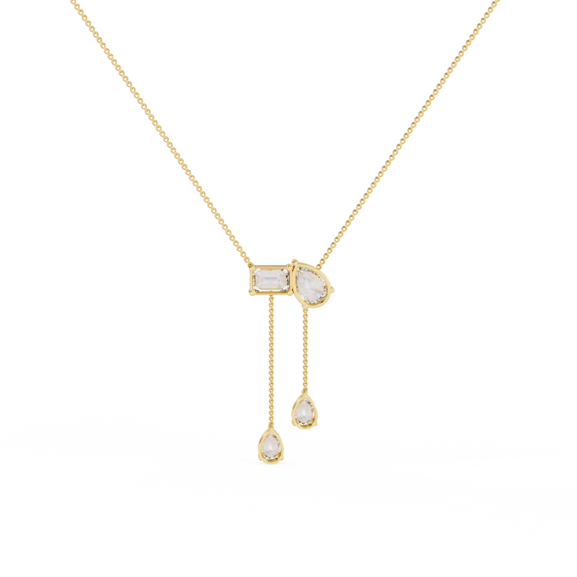 Sylva Diamond Necklace - Espira Gems