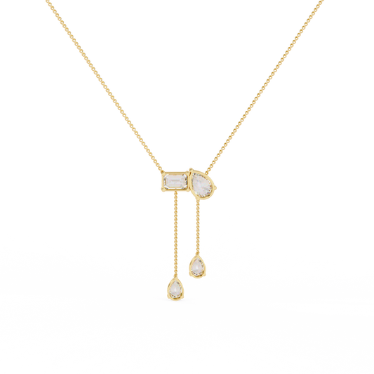 Sylva Diamond Necklace - Espira Gems
