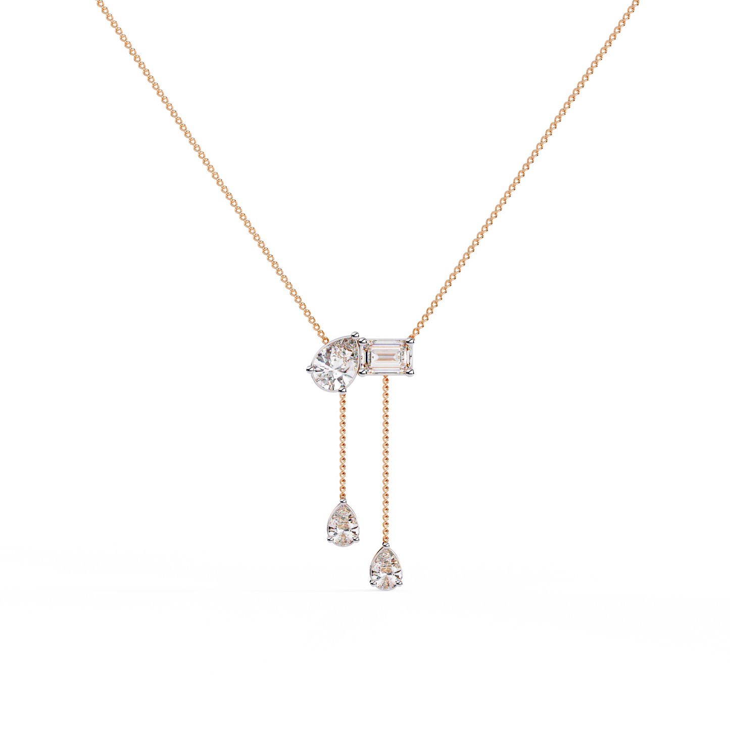 sylva diamond necklace - espira gems