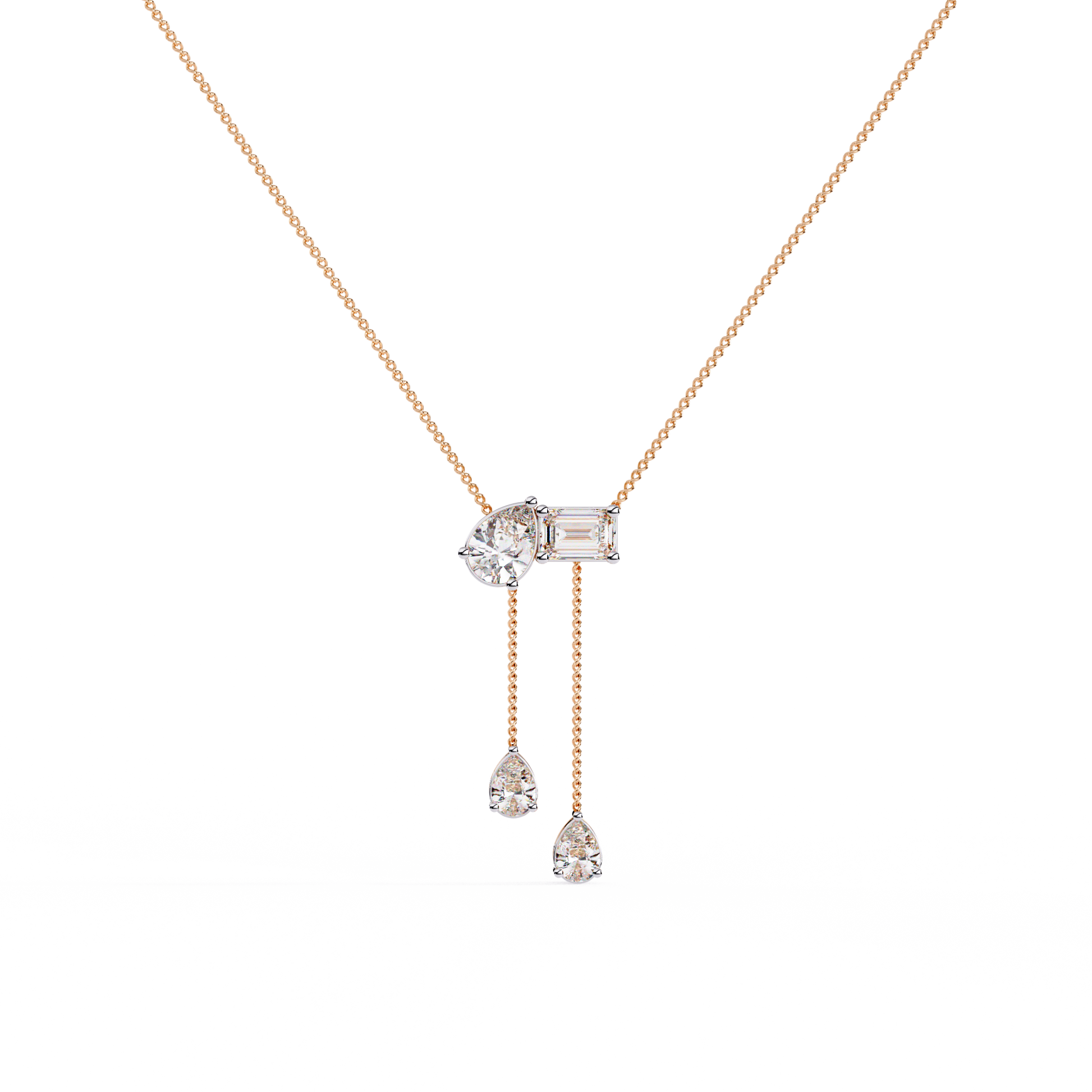 Sylva Diamond Necklace - Espira Gems