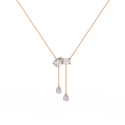 Sylva Diamond Necklace - Espira Gems