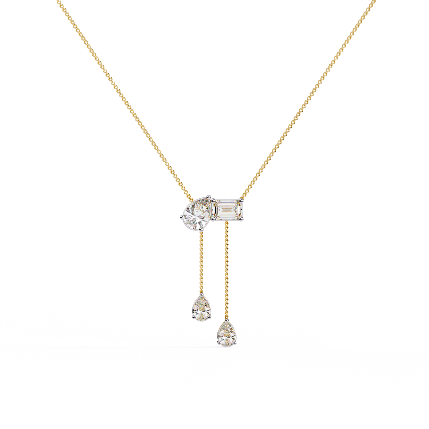 sylva diamond necklace - espira gems