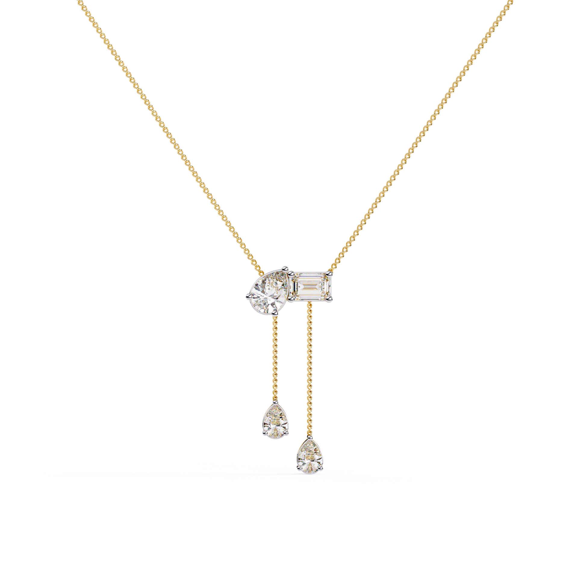Sylva Diamond Necklace - Espira Gems