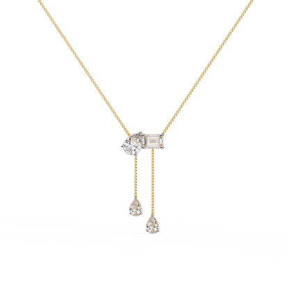 Sylva Diamond Necklace - Espira Gems