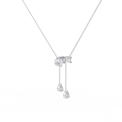 Sylva Diamond Necklace - Espira Gems