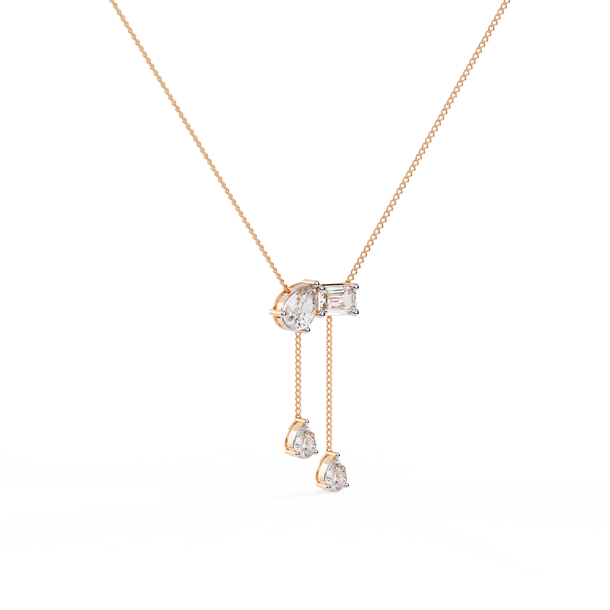 Sylva Diamond Necklace - Espira Gems