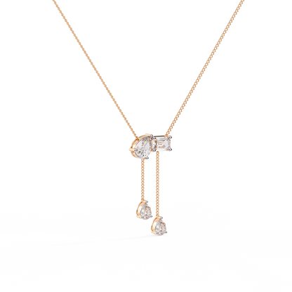 Sylva Diamond Necklace - Espira Gems