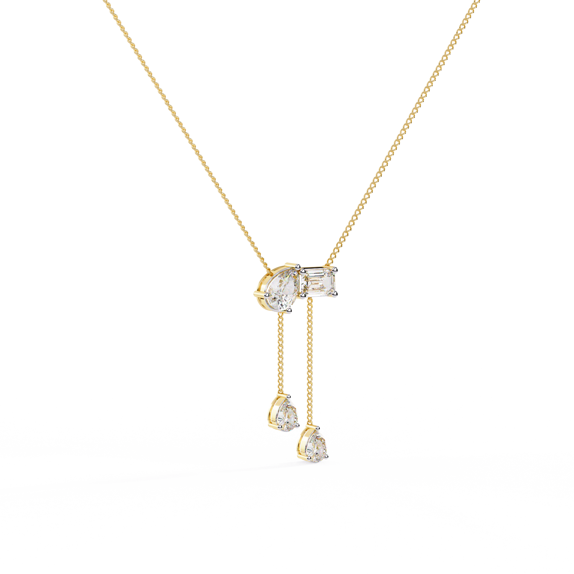 Sylva Diamond Necklace - Espira Gems