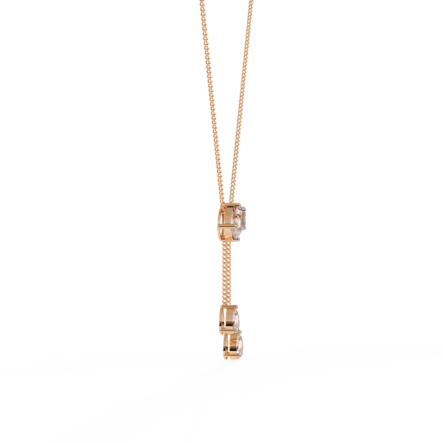sylva diamond necklace - espira gems