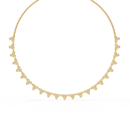Sylva Round Diamond Necklace