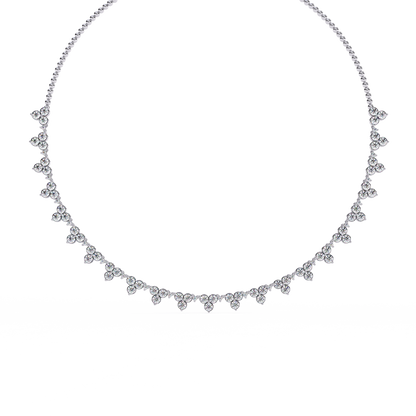 Sylva Round Diamond Necklace