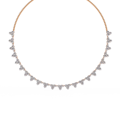 Sylva Round Diamond Necklace