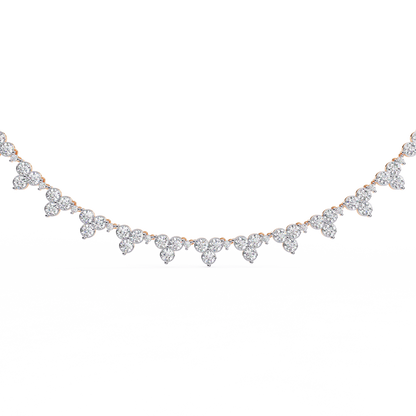 Sylva Round Diamond Necklace