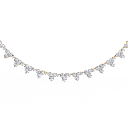 Sylva Round Diamond Necklace