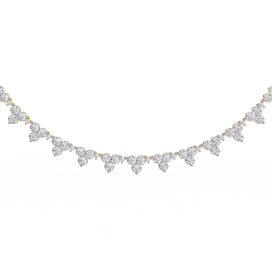 Sylva Round Diamond Necklace