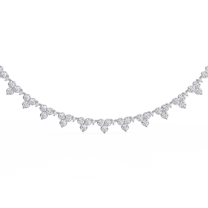 Sylva Round Diamond Necklace