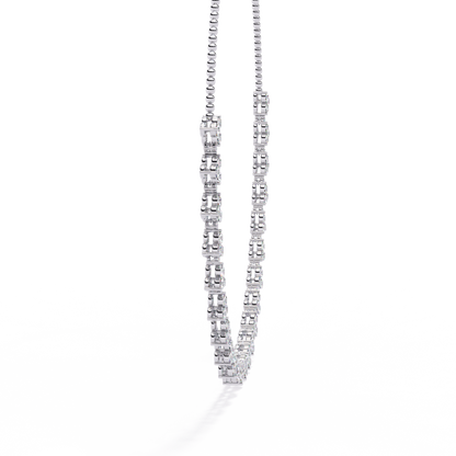 Sylva Round Diamond Necklace