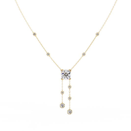 Flora Diamond Necklace - Espira Fine Gems