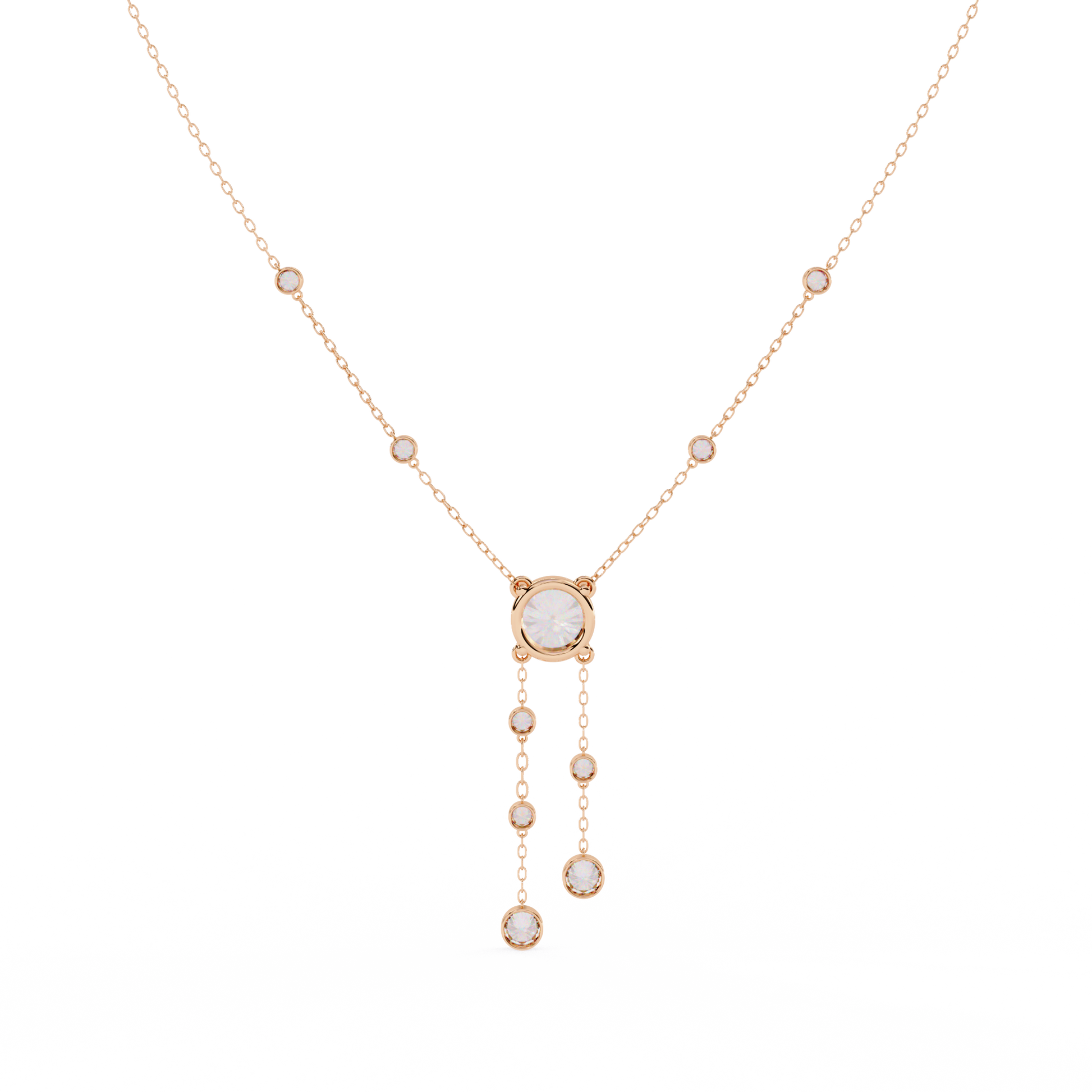 Flora Diamond Necklace - Espira Fine Gems