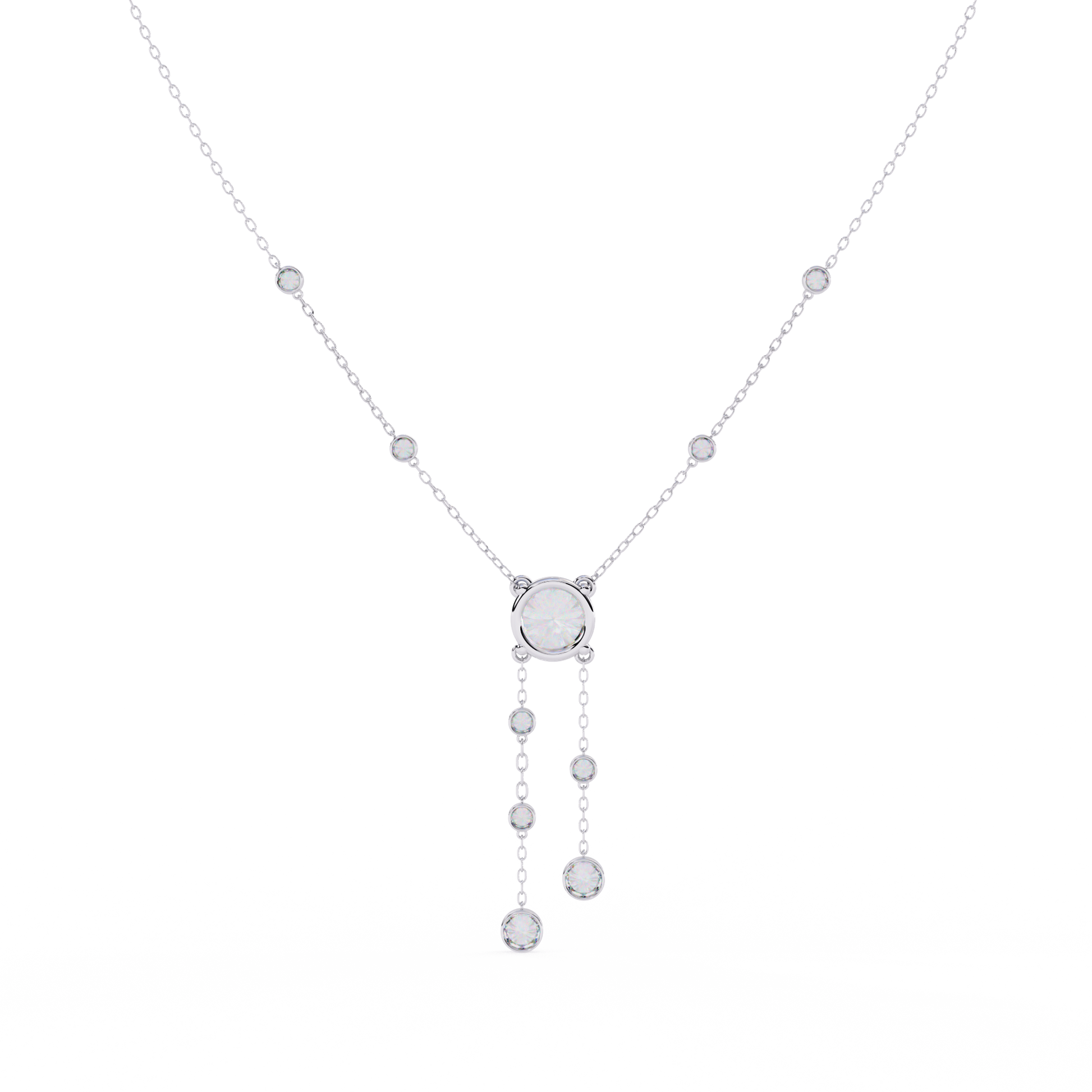 Flora Diamond Necklace - Espira Fine Gems