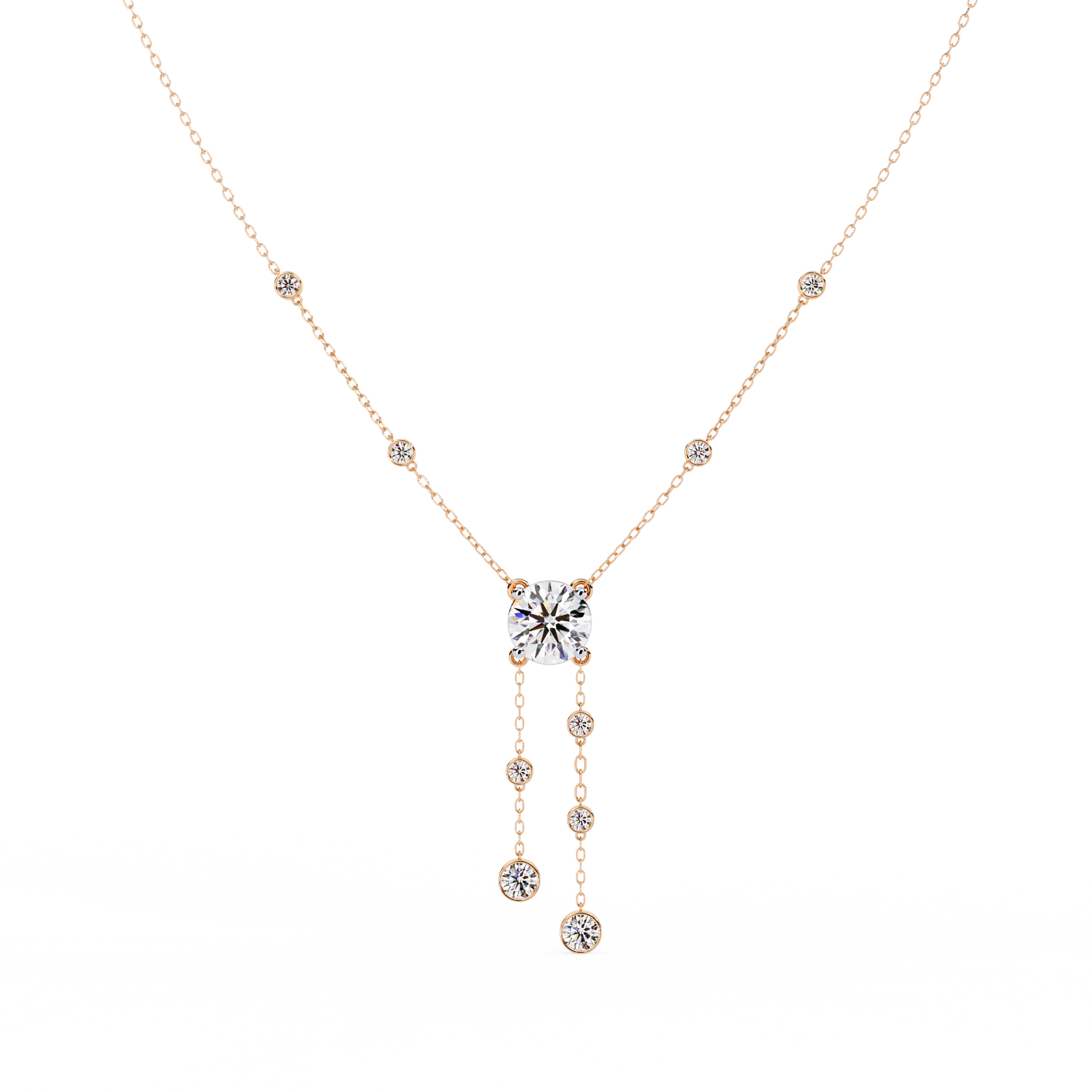 Flora Diamond Necklace - Espira Fine Gems