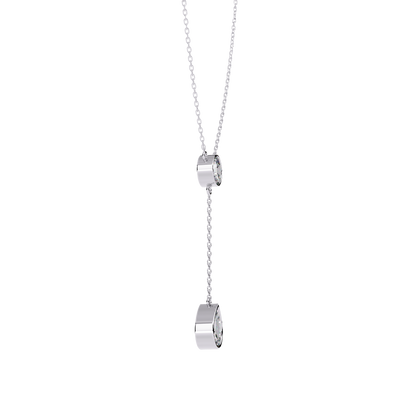 Aurora Pear Diamond Necklace - Espira Fine Gems