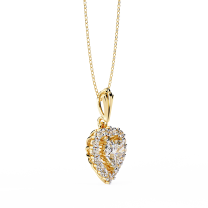 Sequoia Heart Diamond Necklace - Espira Fine Gems