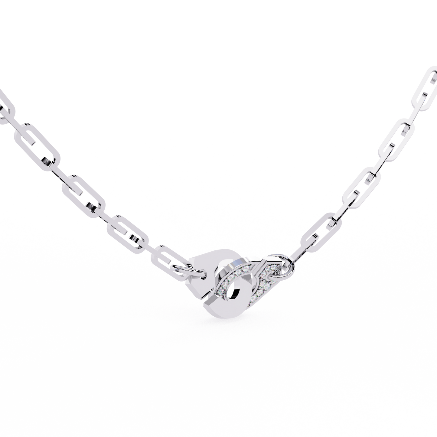 sequoia round diamond necklace - espira fine gems