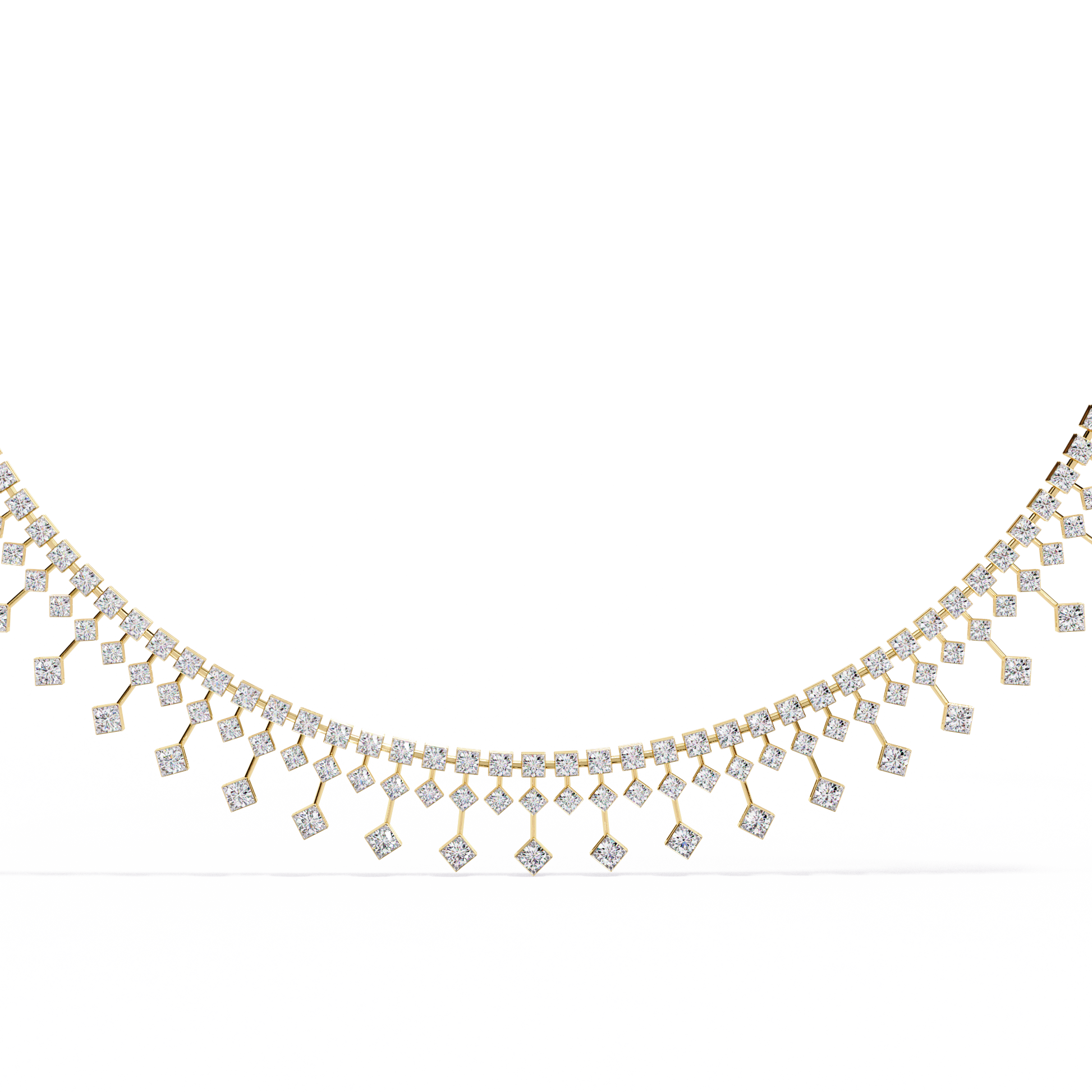 Zerelle Round Diamond Necklace - Espira Fine Gems