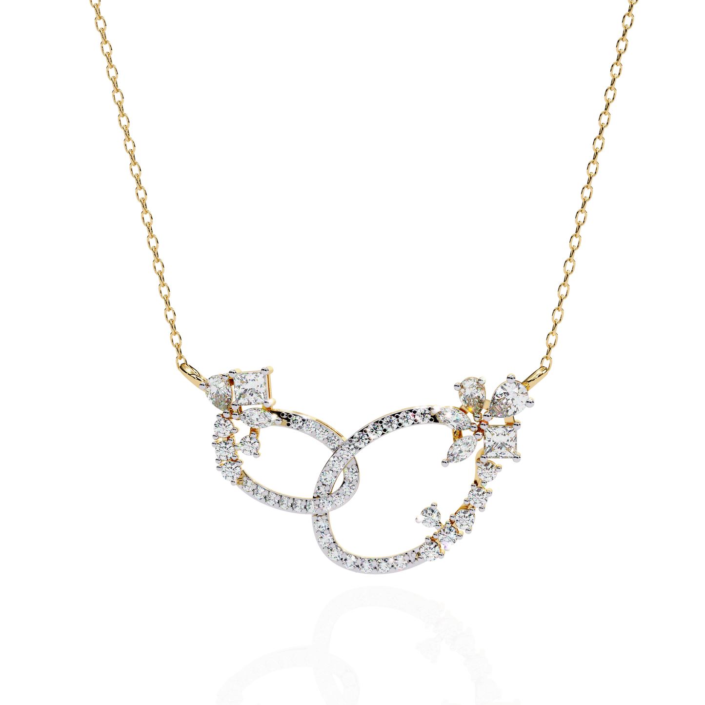 elara diamond necklace - espira fine gems