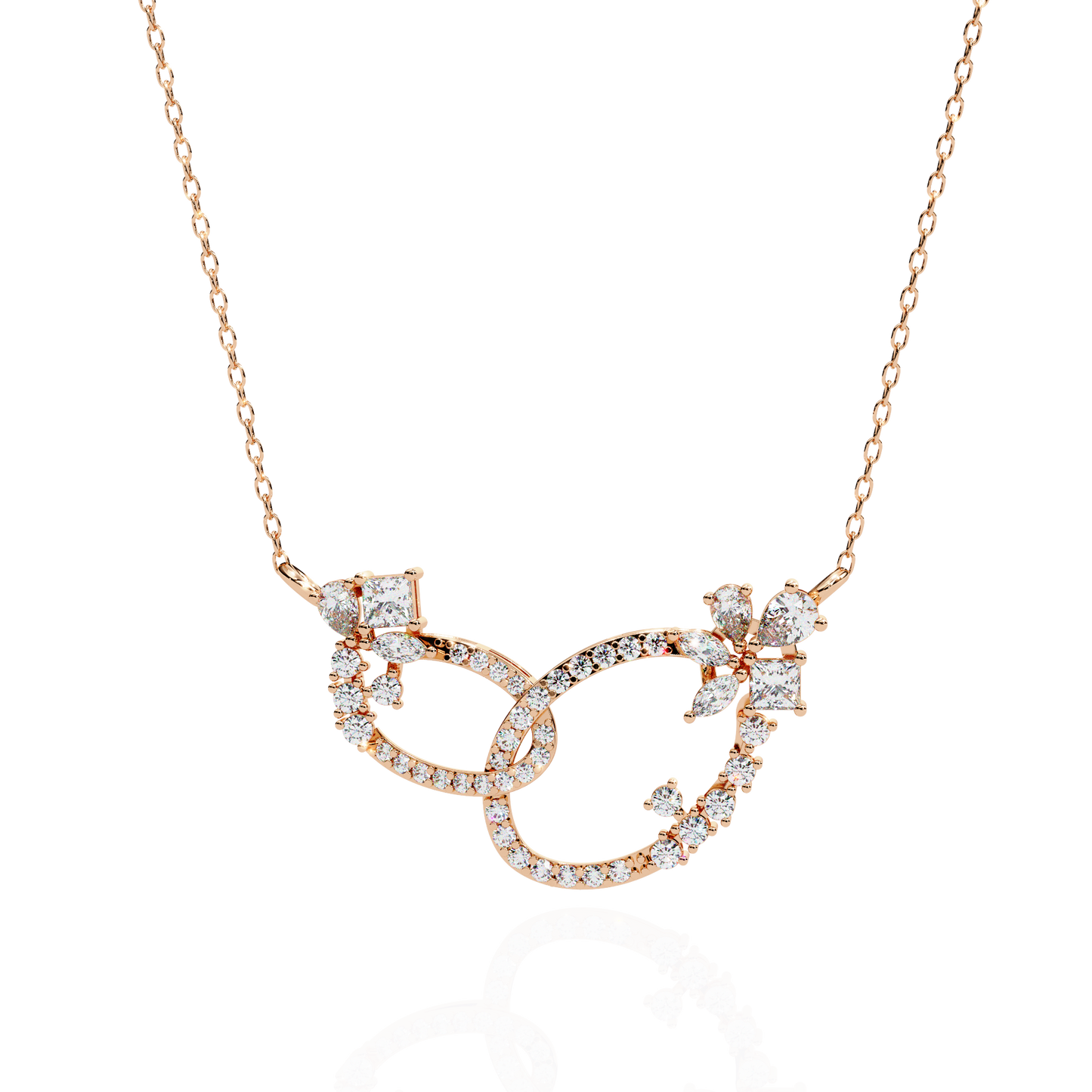 elara diamond necklace - espira fine gems