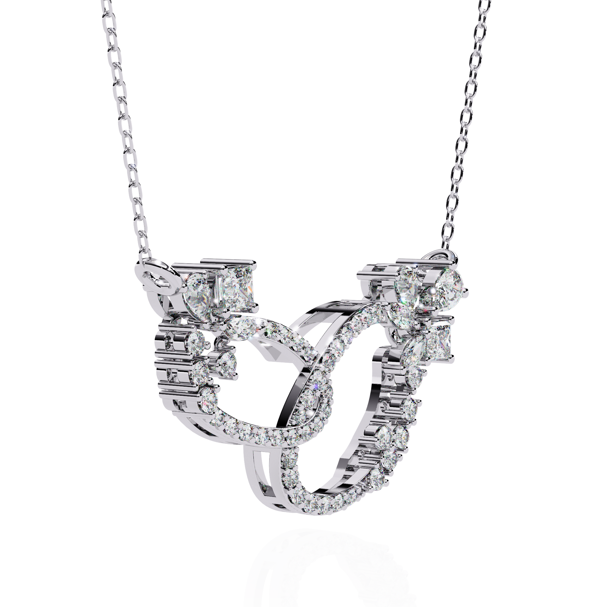 Elara Diamond Necklace - Espira Fine Gems