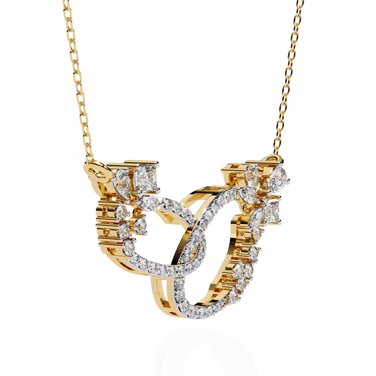 elara diamond necklace - espira fine gems