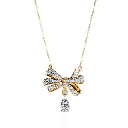 Marielle Round Diamond Necklace - Espira Fine Gems