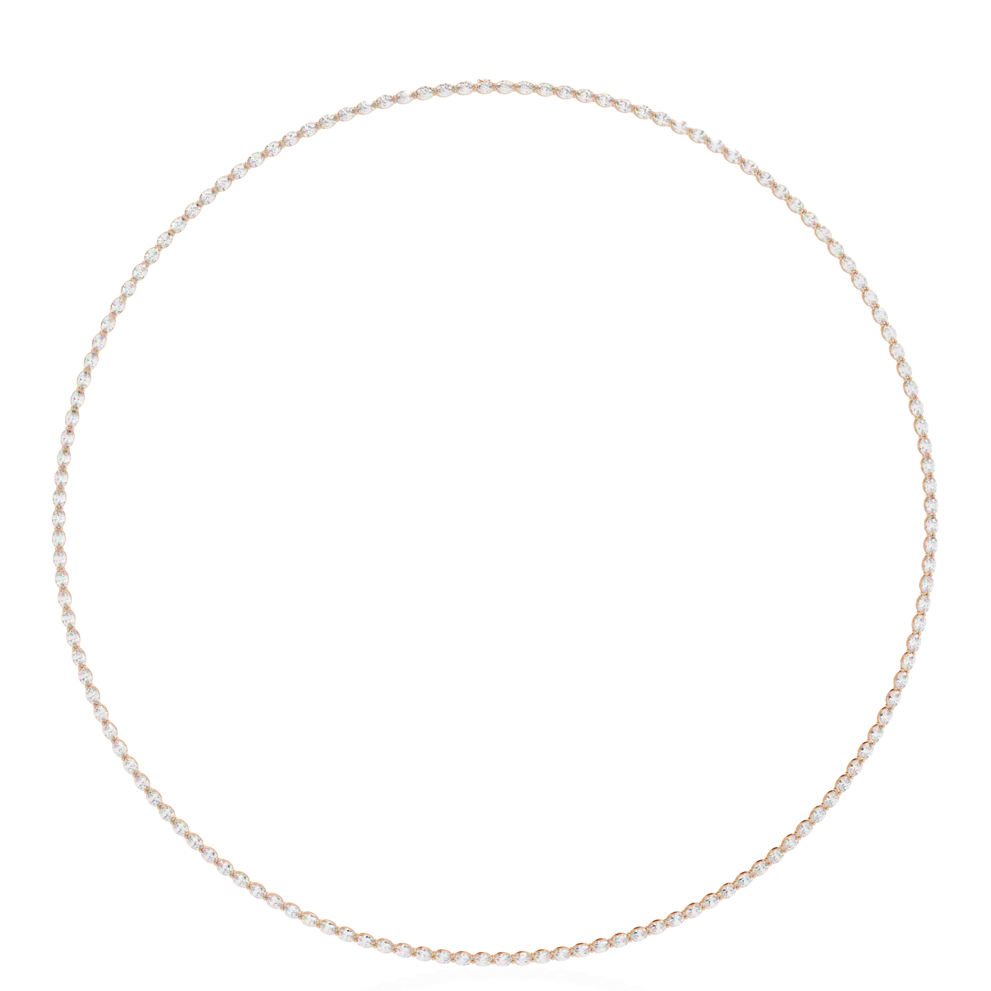 opalique oval diamond necklace