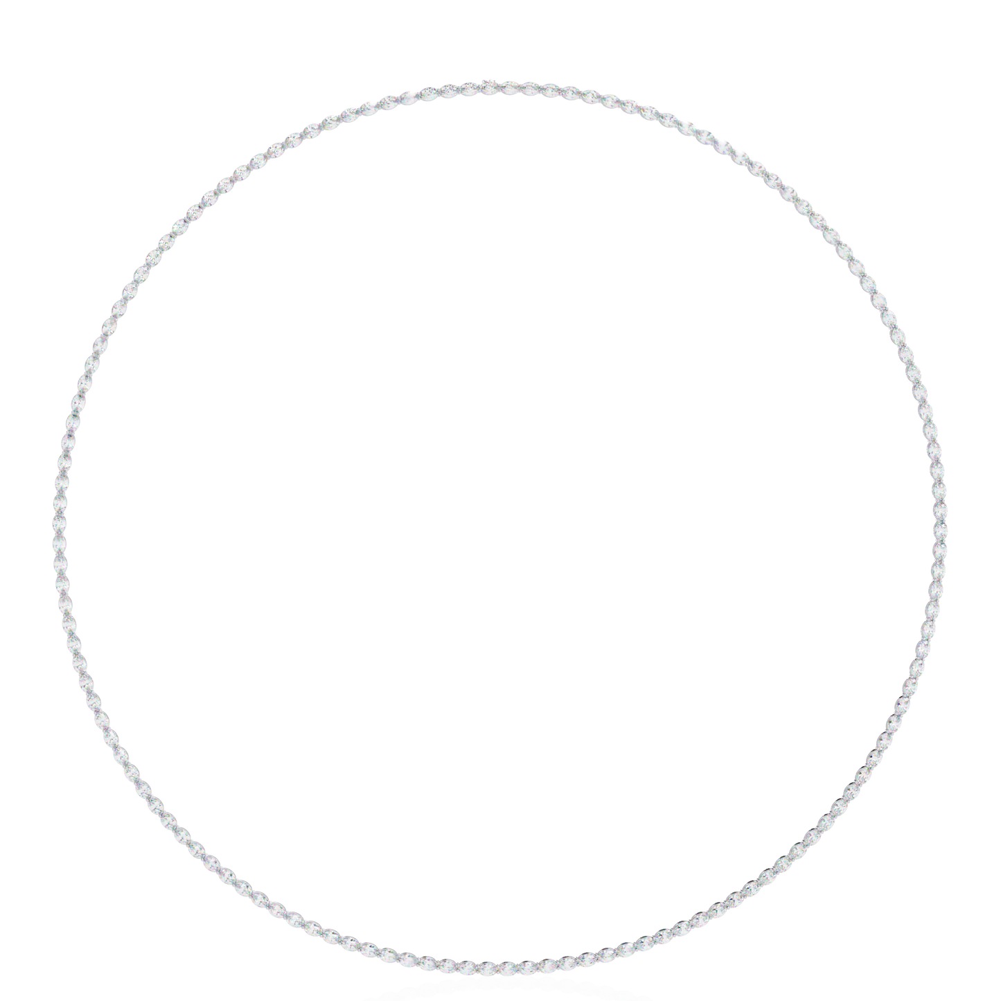 opalique oval diamond necklace