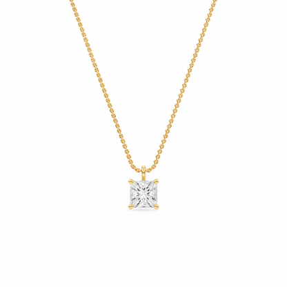 Liberty 2 Carat Princess Diamond Pendant (Chain Sold Separately)