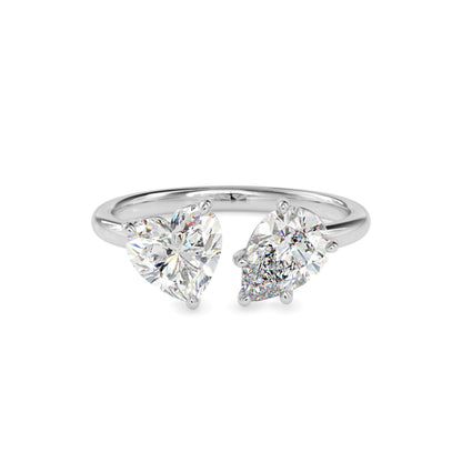 The Kylie Ring aka Toi et Moi Diamond Ring