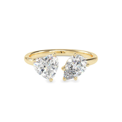 The Kylie Ring aka Toi et Moi Diamond Ring