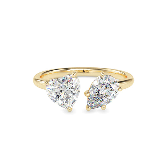 The Kylie Ring aka Toi et Moi Diamond Ring