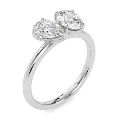 The Kylie Ring aka Toi et Moi Diamond Ring