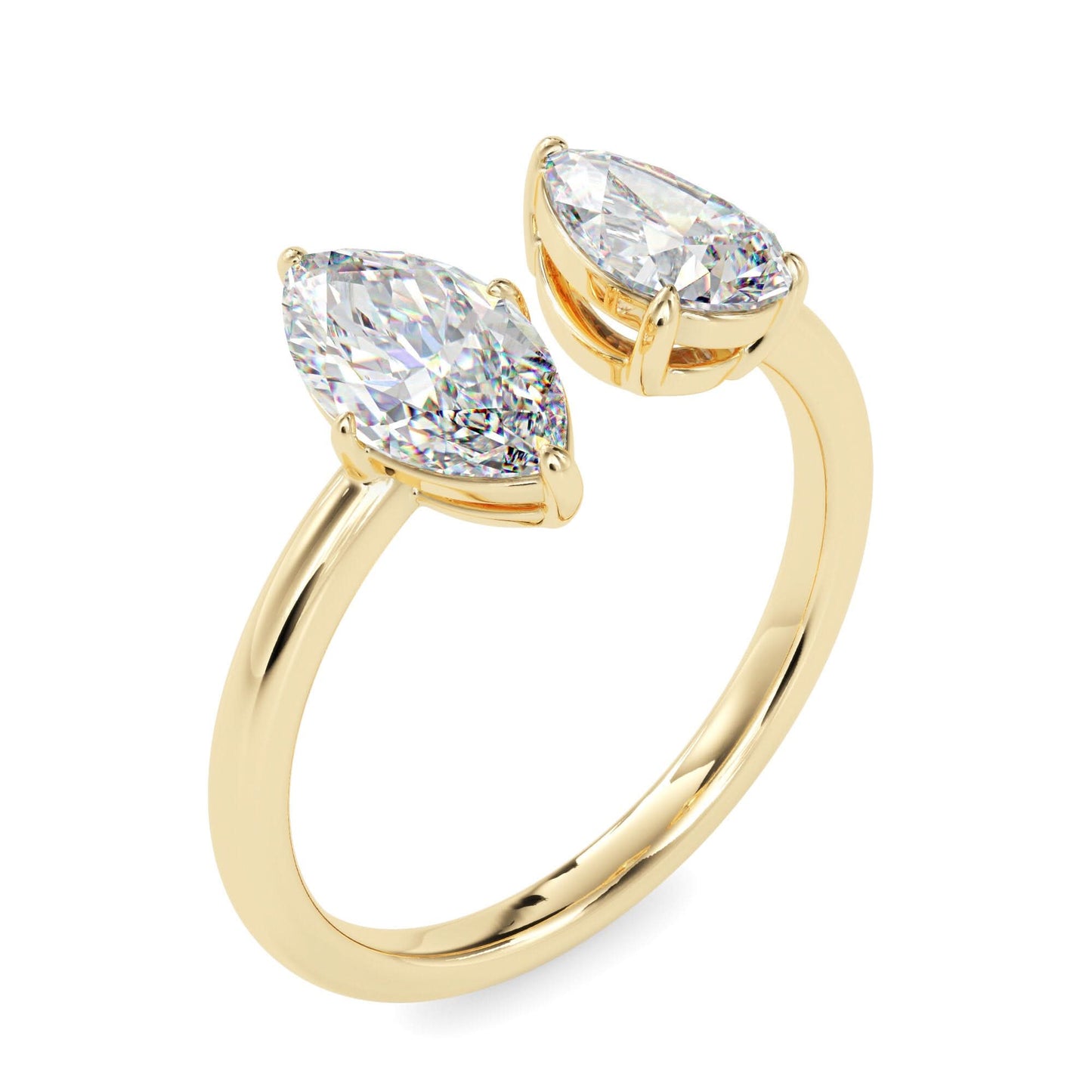 the kylie ring aka toi et moi diamond ring