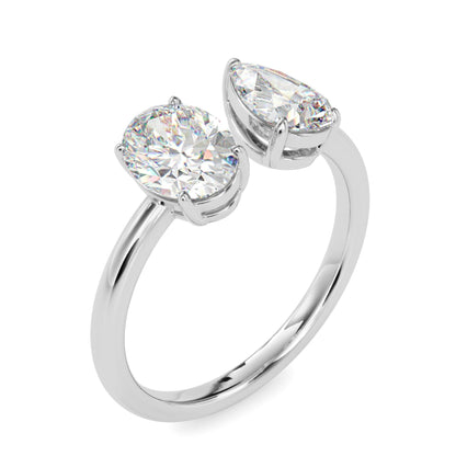 The Kylie Ring aka Toi et Moi Diamond Ring