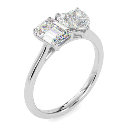 The Kylie Ring aka Toi et Moi Diamond Ring