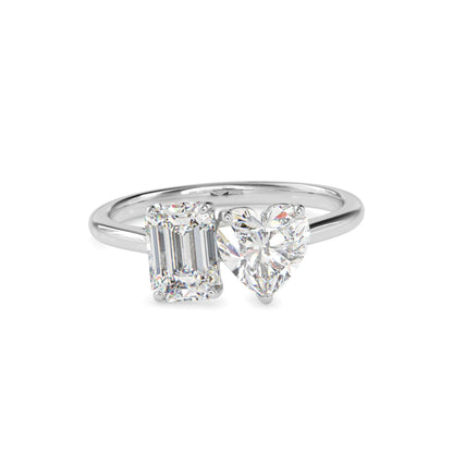 The Kylie Ring aka Toi et Moi Diamond Ring