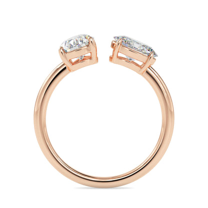 The Kylie Ring aka Toi et Moi Diamond Ring